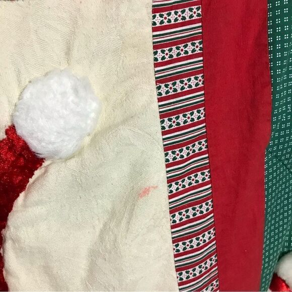 Vintage Santa Claus Christmas Quilted Blanket - Picture 10 of 16